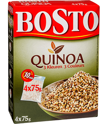 Bosto - verpakking Quinoa 3 kleuren